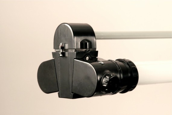 Große Werkstattlampe DDR Modell 