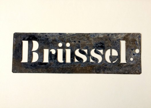 Transportschablone Bruessel